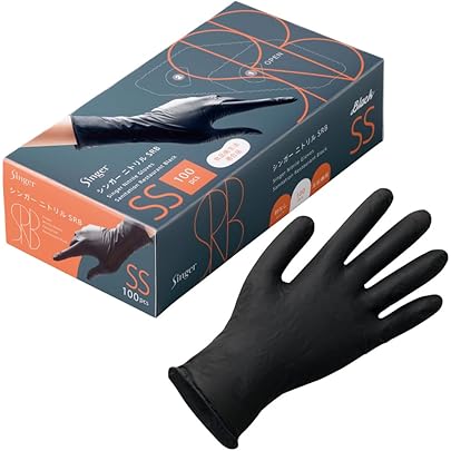 Amazon.co.jp: [フェリーチェ] 川西工業 #2066 ニトリル使い切り手袋